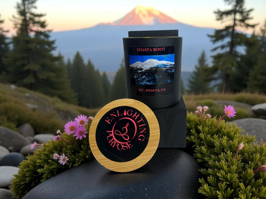 Shasta Root Candle – Premium Collection- Grounding and Root Chakra Connection