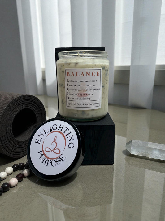 Balance Candle – Calm, Grounding & Inner Harmony (8 oz Premium Candle)