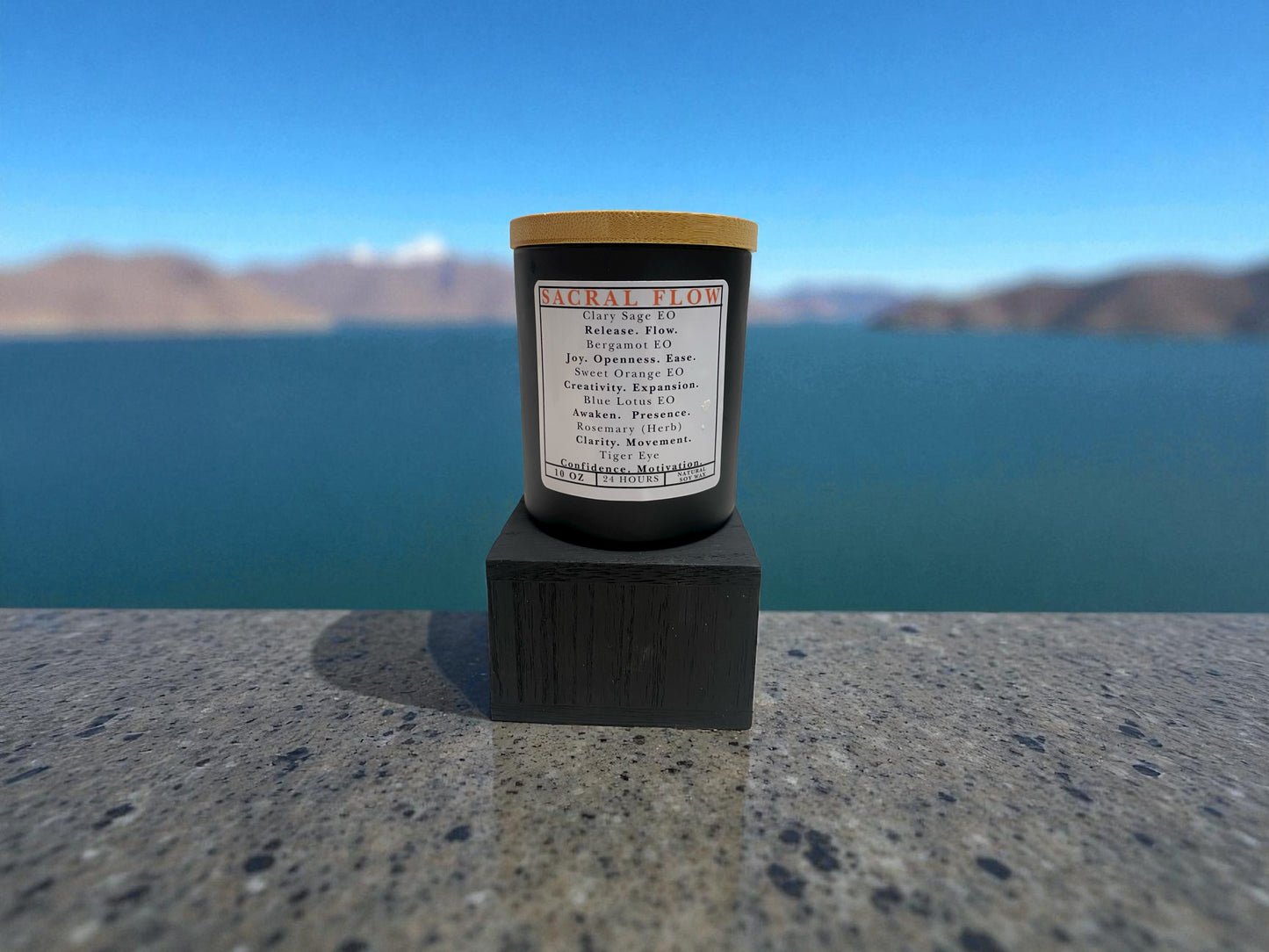 Sacral Flow Candle-Premium Collection – Awaken Creativity and Emotional Balance