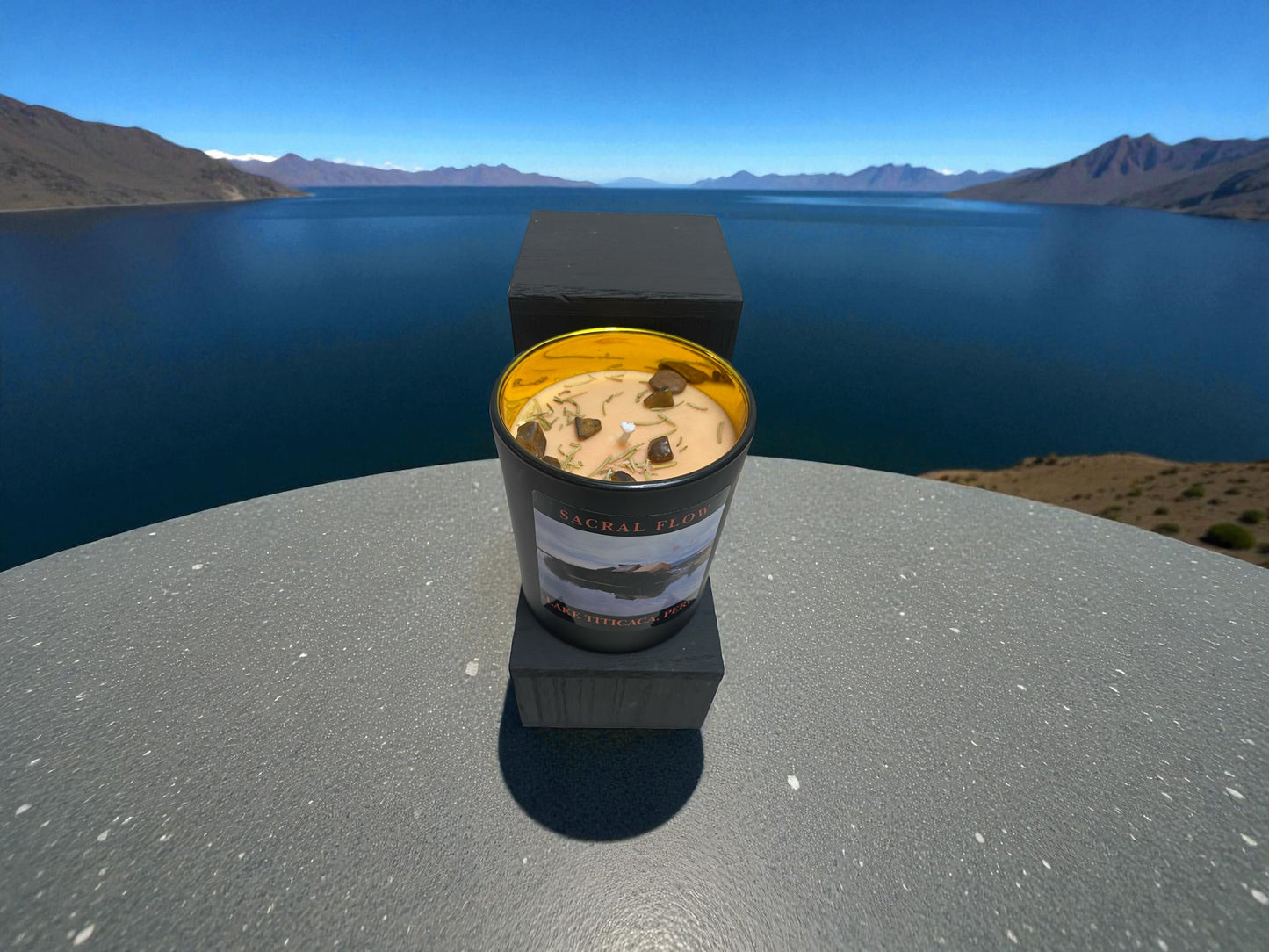 Sacral Flow Candle-Premium Collection – Awaken Creativity and Emotional Balance