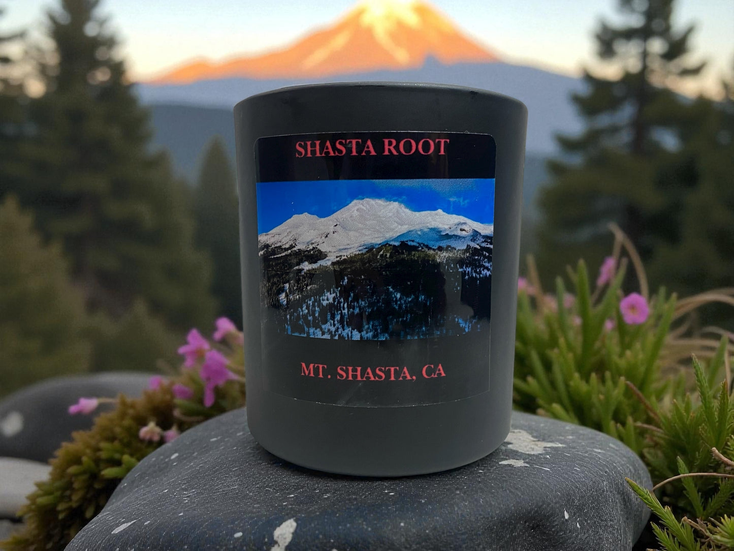 Shasta Root Candle – Premium Collection- Grounding and Root Chakra Connection