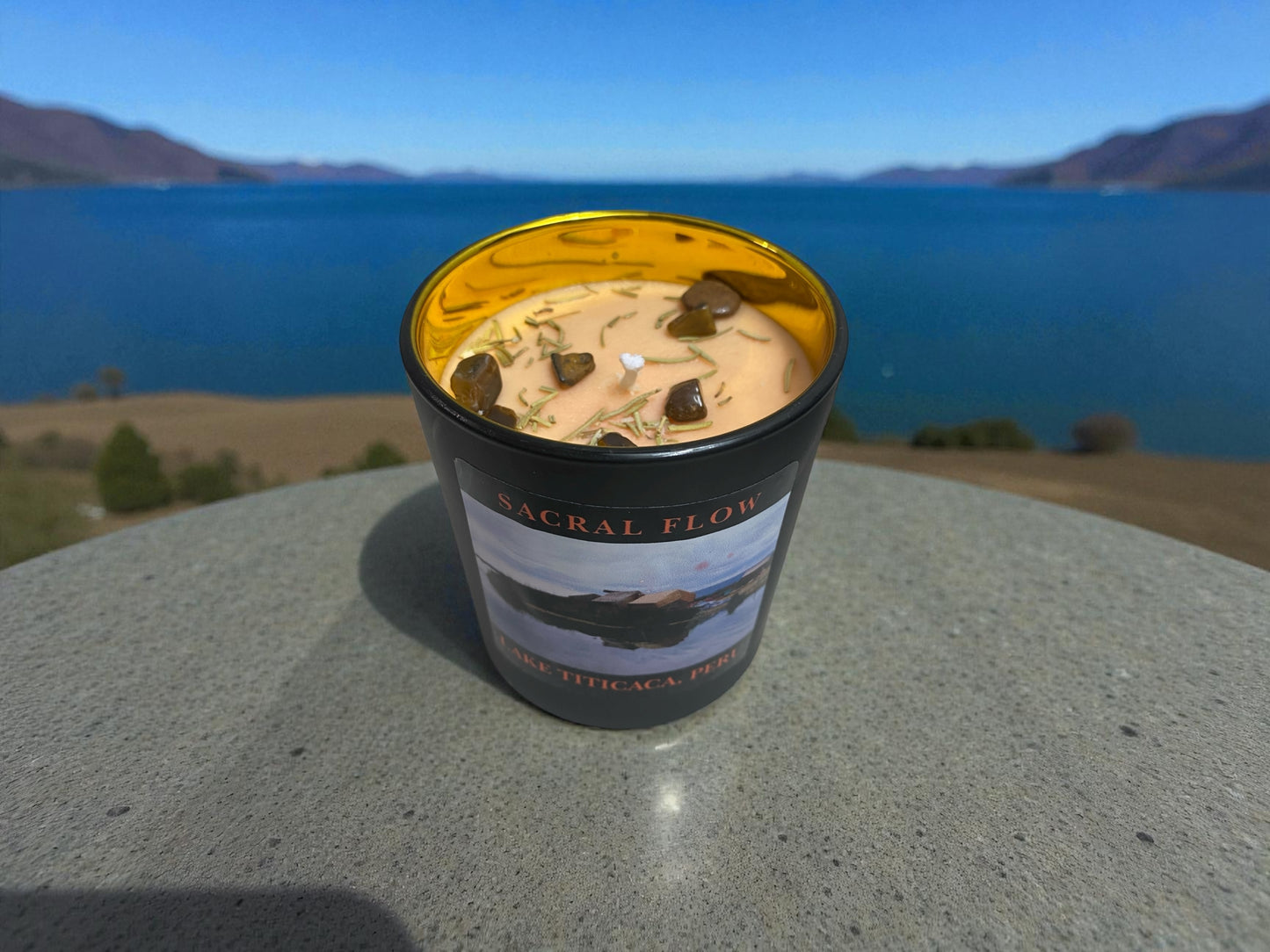 Sacral Flow Candle-Premium Collection – Awaken Creativity and Emotional Balance