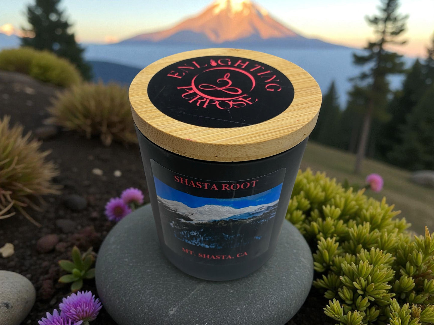 Shasta Root Candle – Premium Collection- Grounding and Root Chakra Connection