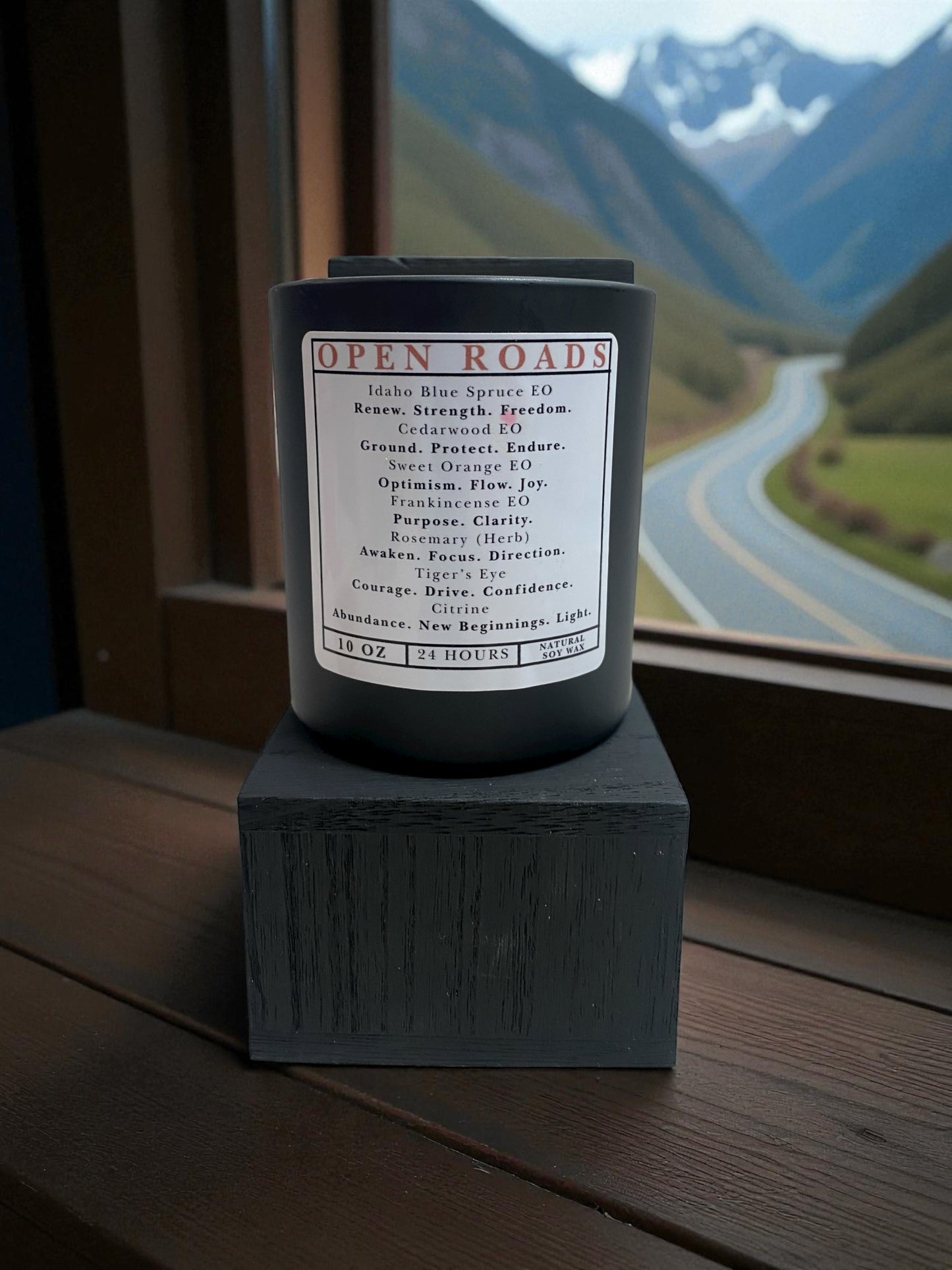 Open Roads Candle –Premium Collection- Path Clearing & New Beginnings